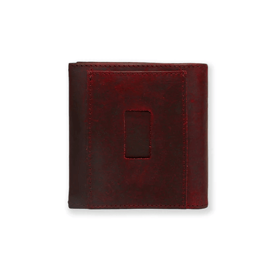 Aki Red Crazy Horse Leather