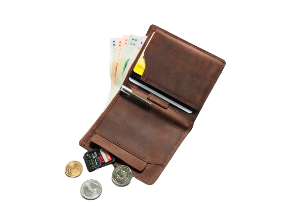 Hansei Wallet Crazy Horse Leather Wallet