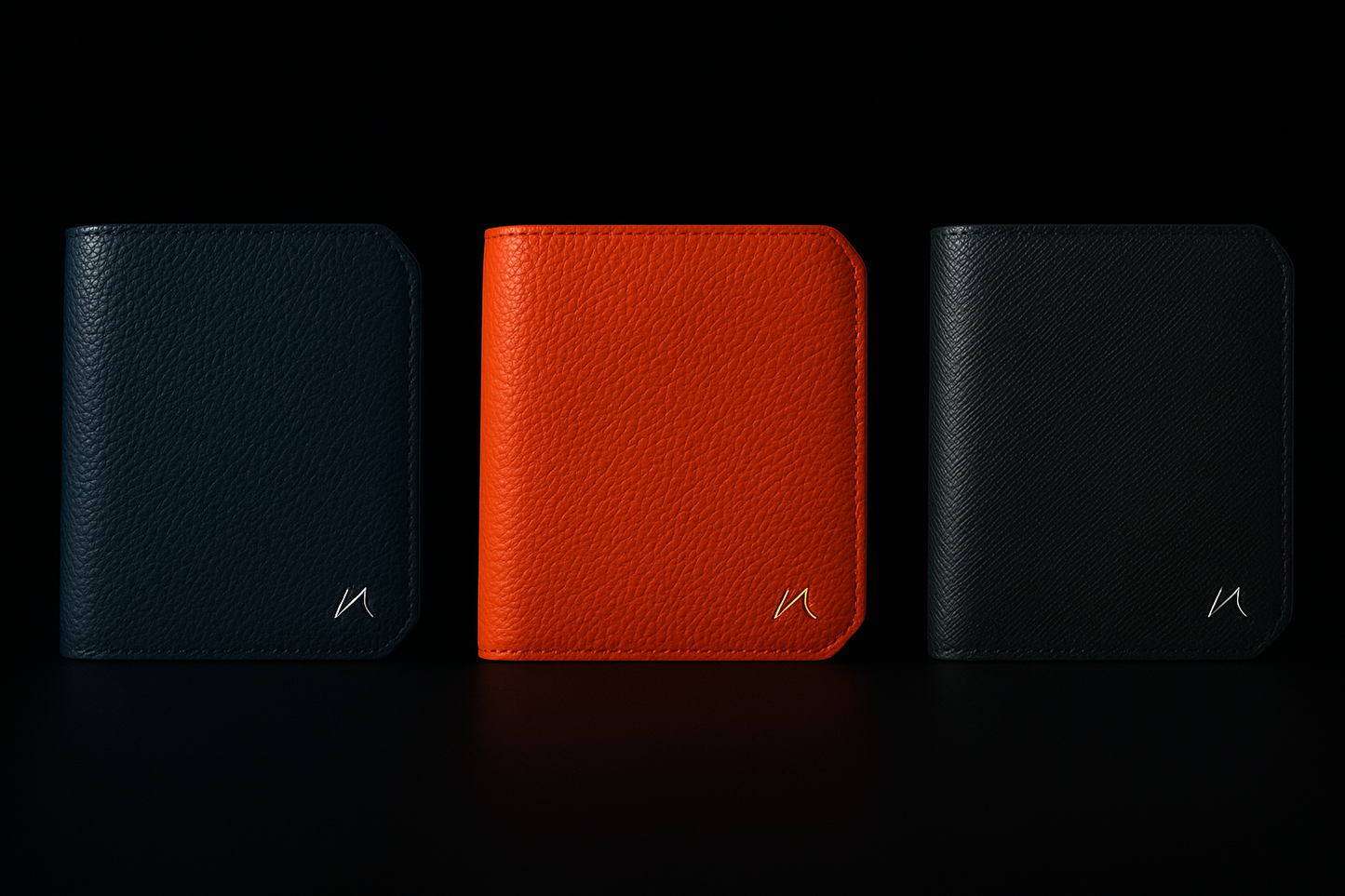 Kaizen Wallet - Pebble-Grain Leather