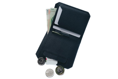 Kaizen Wallet - Pebble-Grain Leather