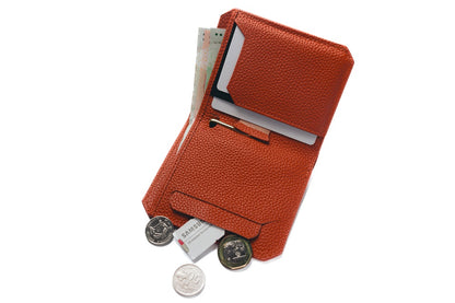 Kaizen Wallet - Pebble-Grain Leather