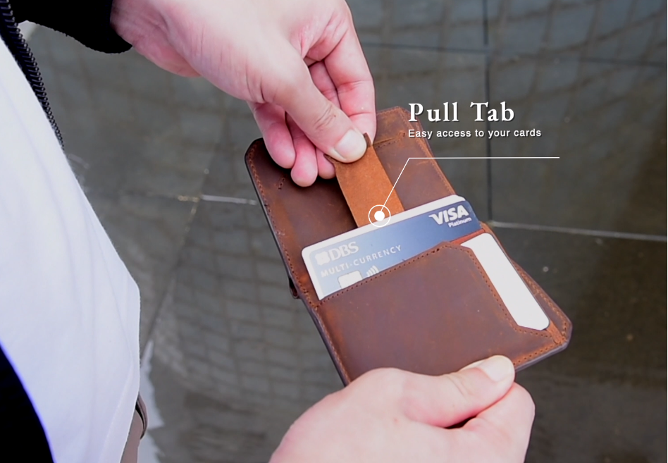 Kaizen Wallet Crazy Horse Leather